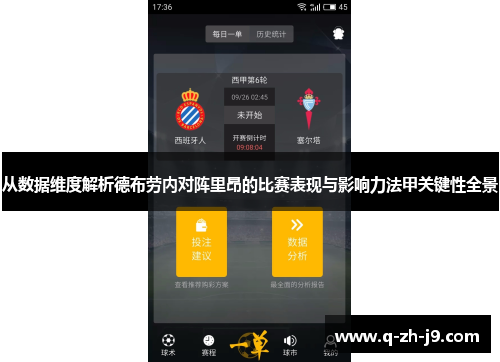 从数据维度解析德布劳内对阵里昂的比赛表现与影响力法甲关键性全景 从数据维度解析德布劳内对阵里昂的比赛表现与影响力法甲关键性全景